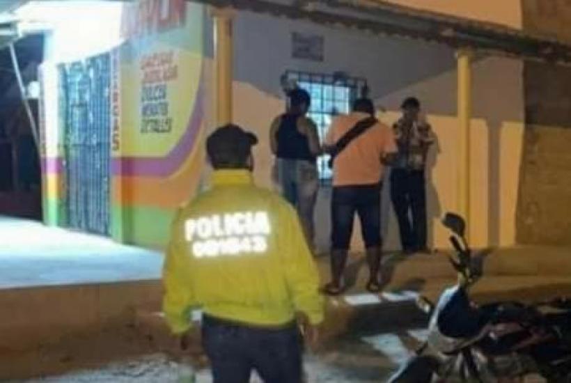 Lugar donde ocurrieron los hechos en el municipio de Malambo.