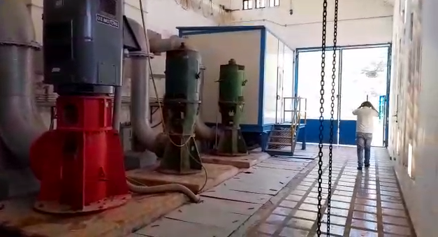 La Casa de Bombas del Distrito de Riego