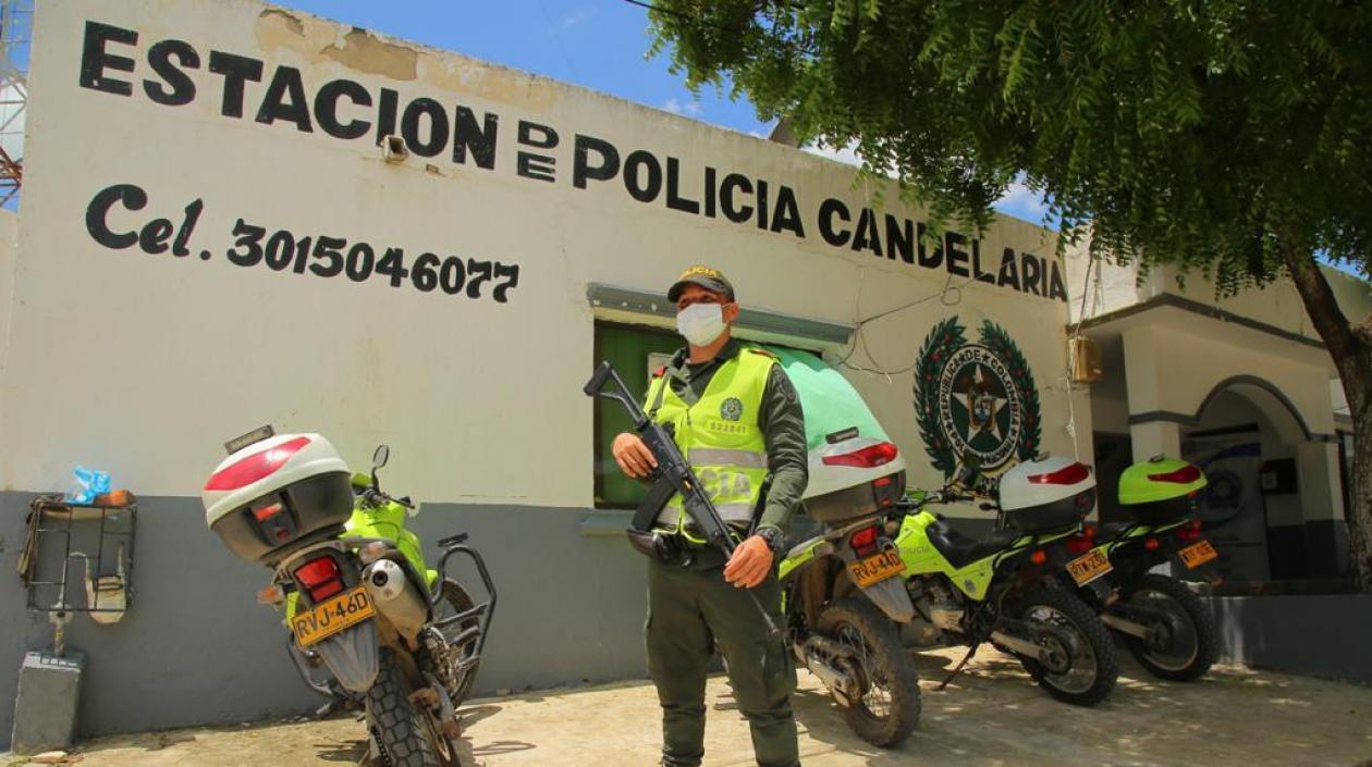 Policía en Candelaria