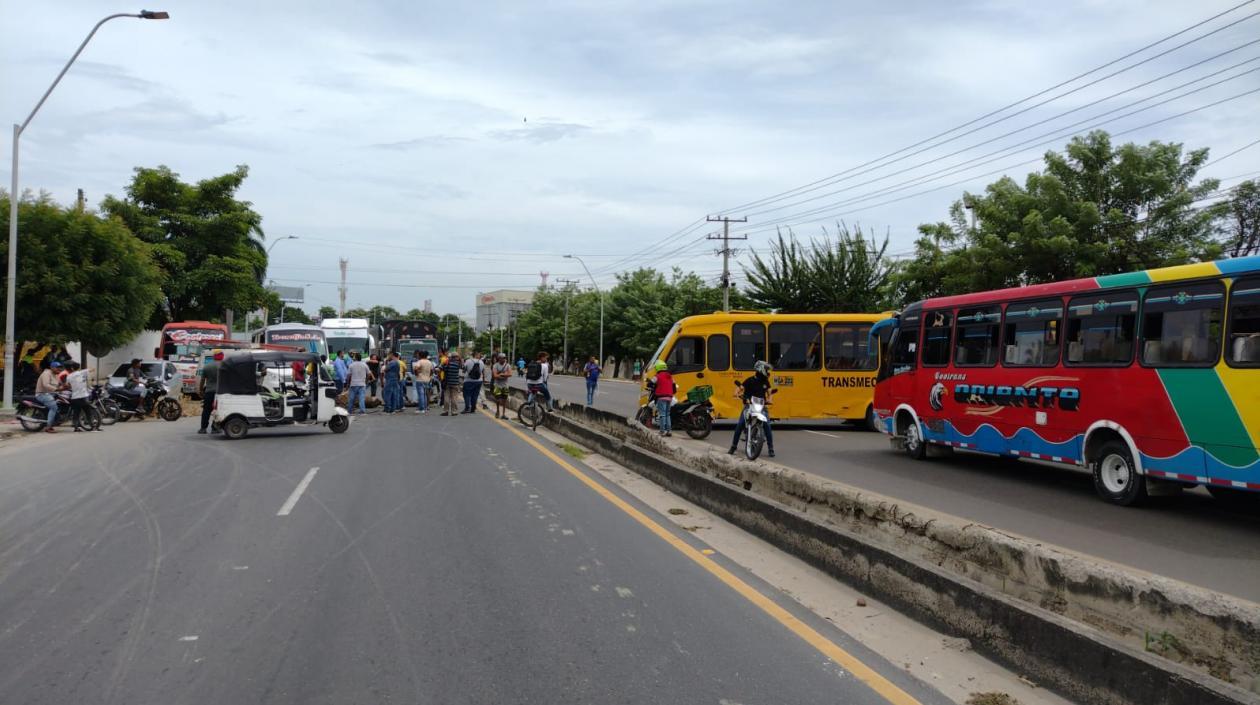 protesta de conductores
