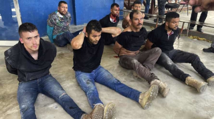 colombianos detenidos en Haití