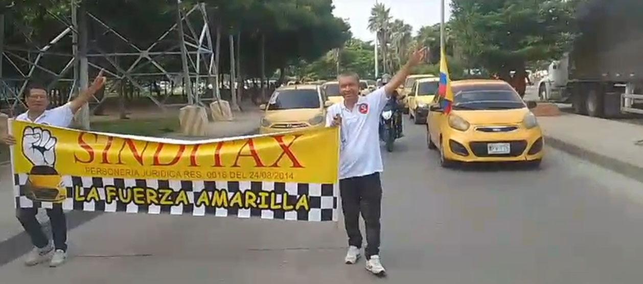 taxistas de Barranquilla